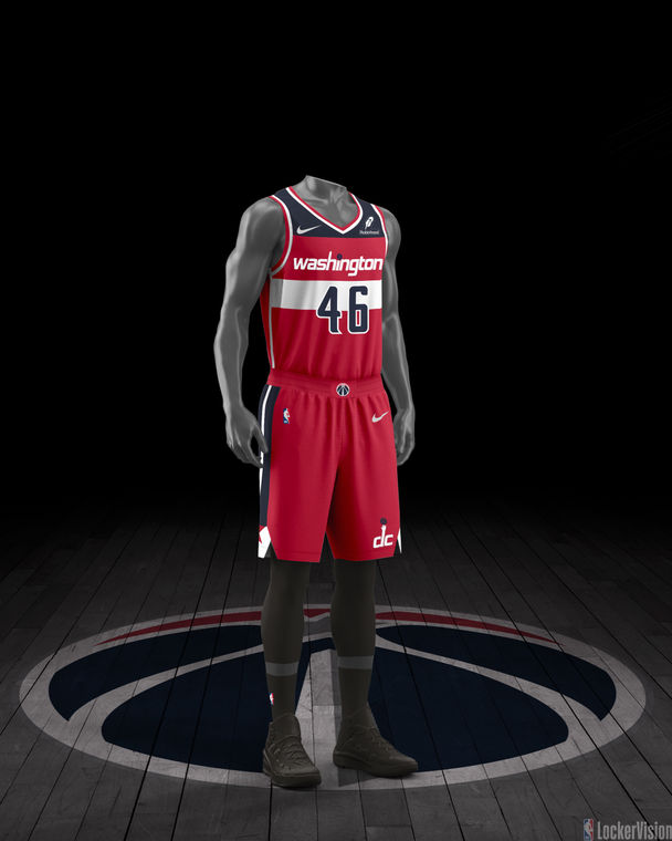 NBA LockerVision - Washington Wizards - Icon Edition - Game Outfit